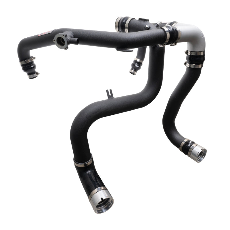 2021-2023 Bronco 2.7L EcoBoost SES Intercooler Pipes Wrinkle Black - View 6 | Dirty Garage