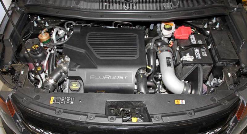 Universal 11 Ford Taurus SHO 3.5L V6 Silver Typhoon Cold Air Intake - View 10 | Dirty Garage