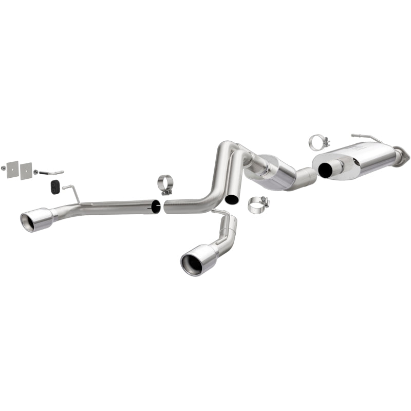 2007-2008 GM Hummer H2 System Cat Back Split Rear | Dirty Garage