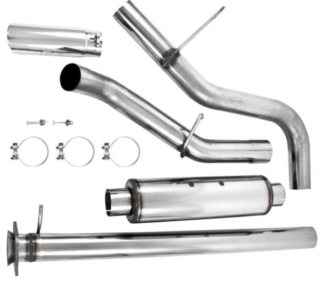 2011-2019 GM HD 6.0L Single Side Exit T409 Cat Back Performance Exhaust - View 2 | Dirty Garage