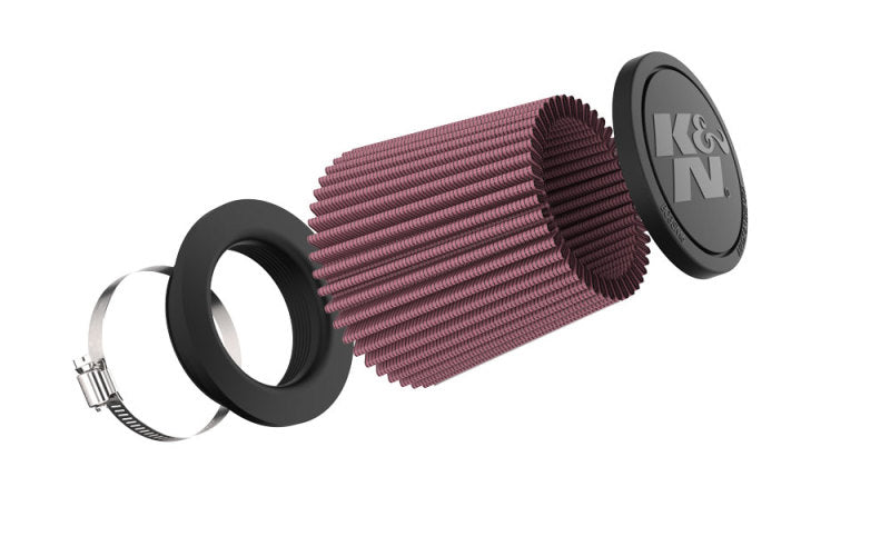 Universal Clamp-On Air Filter 3in FLG/4 1/2in B/3 1/2in T/4 3/8in H - View 3 | Dirty Garage