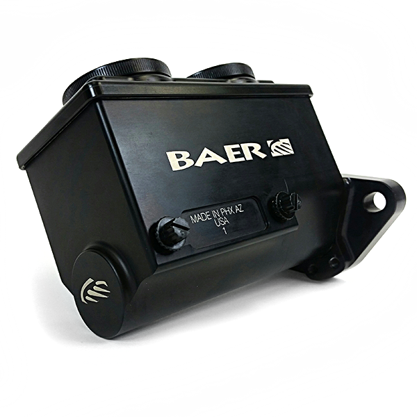 Universal Brake Kit Black Anodized 1 1/ Bore Master Cylinder Left Port | Dirty Garage