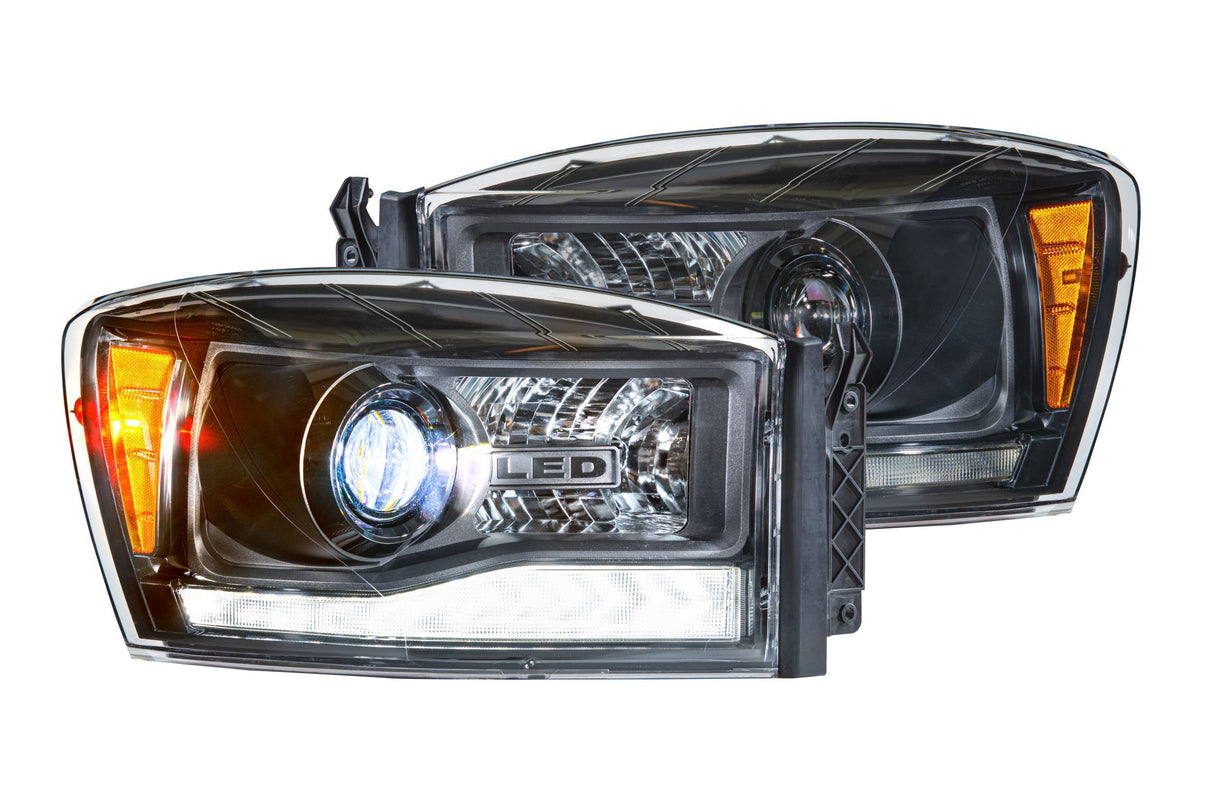 2006-2008 Ram HD XB Hybrid LED Headlights | Dirty Garage