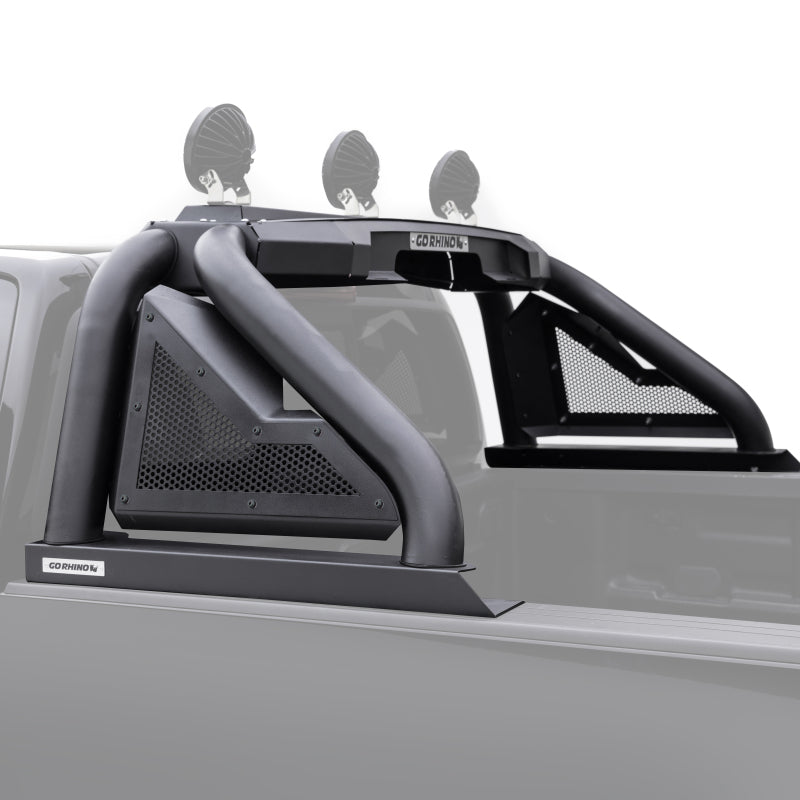 Go Rhino 07-20 Toyota Tundra Sport Bar 2.0 (Full Size) - Tex Blk - View 6 | Dirty Garage
