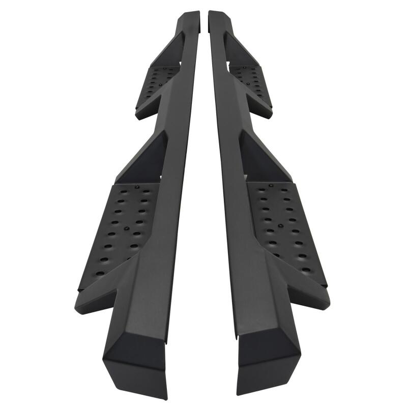 2015-2026 F-150/Super Duty HDX Black Drop Nerf Step Bars - View 4 | Dirty Garage