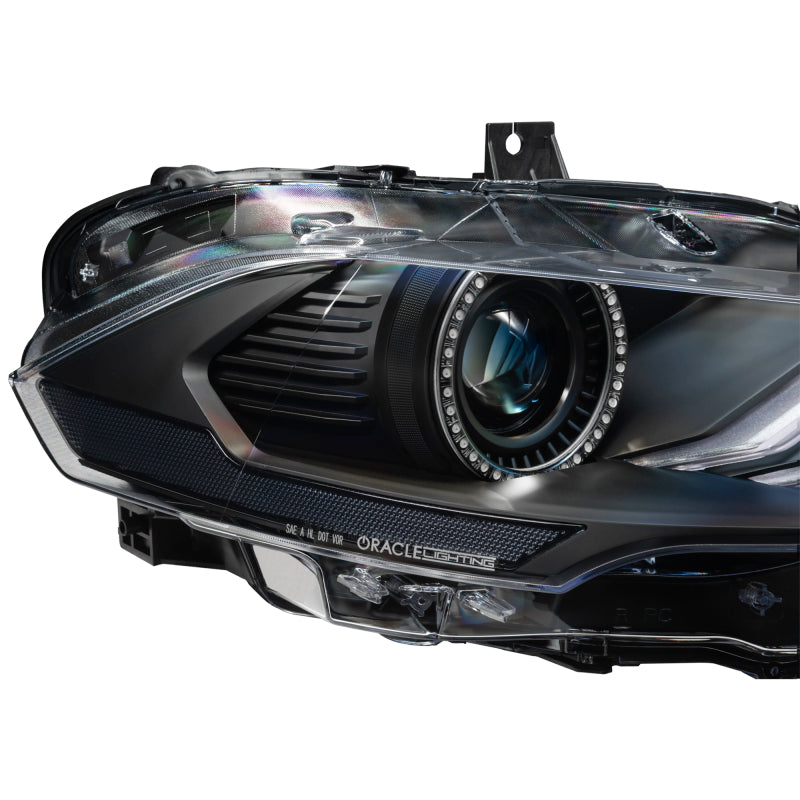 2018-2023 Mustang Dynamic ColorSHIFT LED Headlights Black Series - View 15 | Dirty Garage