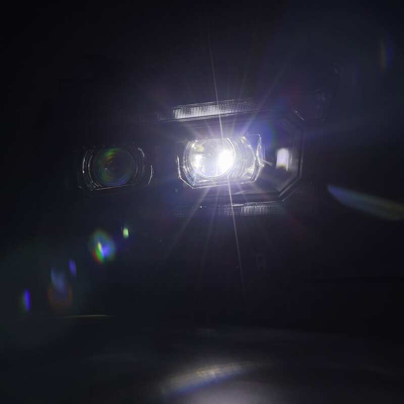 2019-2024 Ram HD Luxx-Series LED Projector Black Headlights Active Light Sequential Signal DRL - View 5 | Dirty Garage
