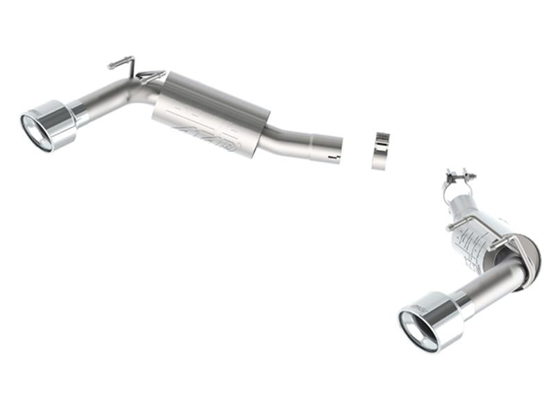 Borla 14-15 Camaro SS 6.2L V8 RWD Single Split Rr Exit ATAK Exhaust (rear section only) - View 3 | Dirty Garage