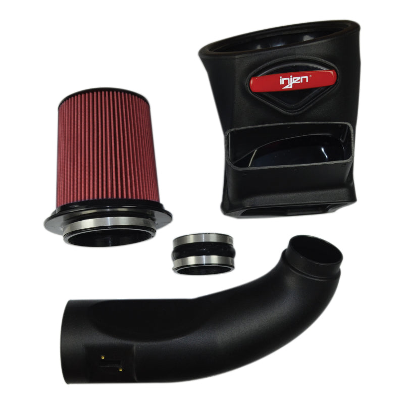 2017-2019 GM HD Evolution Cold Air Intake Oiled Filter - View 3 | Dirty Garage