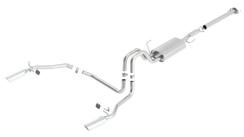 Borla 11-14 Ford F-150 5.0L AT 2/4WD Aggressive ATAK SS Catback Exhaust - View 2 | Dirty Garage