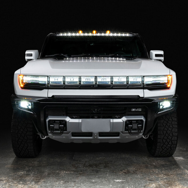 2022-2024 Hummer EV 5" Roof Mount Curved Light Bar w/ Brackets - View 11 | Dirty Garage