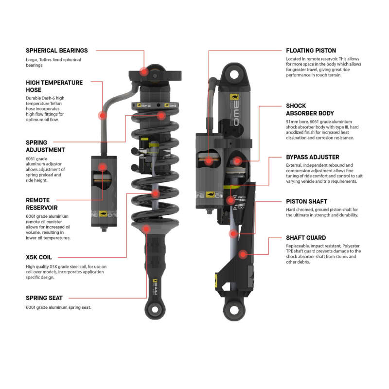 2024-2025 Toyota Land Cruiser Toyota LC Prado 250 Front Left Coilover - View 5 | Dirty Garage