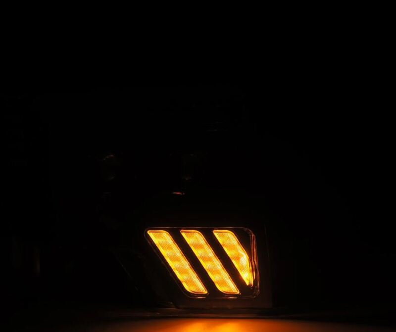 2009-2014 F-150 Pro-Series Projector Alpha-Black Headlights Activation Light Sequential Signal Switchback DRL - View 3 | Dirty Garage