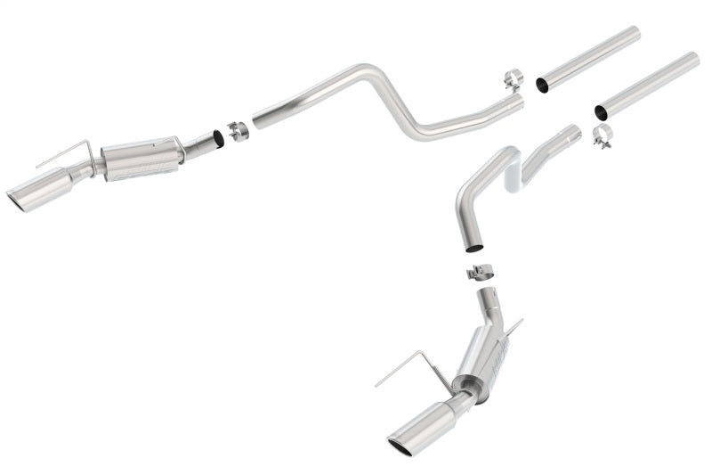 Borla 05-09 Ford Mustang GT Dual Exhaust - View 3 | Dirty Garage