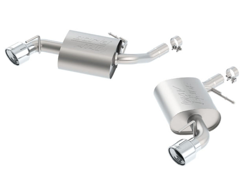 Borla 16-17 Chevy Camaro 3.6L V6 Single Split Rear Exit ATAK Axle-Back Exhaust - View 3 | Dirty Garage