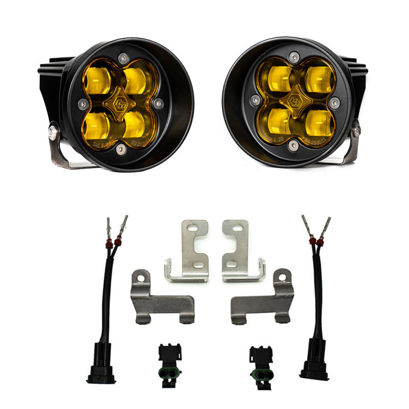 2012-2021 Tacoma Tundra 4Runner Squadron-R Fog Pocket Light Kit SAE Amber | Dirty Garage