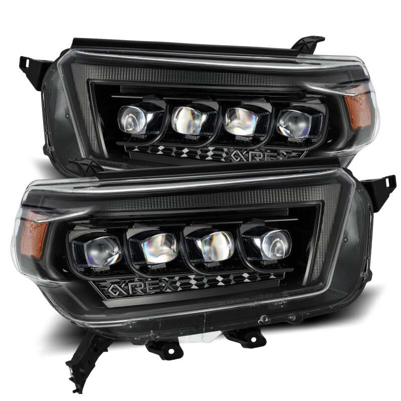 2010-2013 4Runner Nova-Series LED Projector Alpha Black Headlights Sequential Signal DRL | Dirty Garage