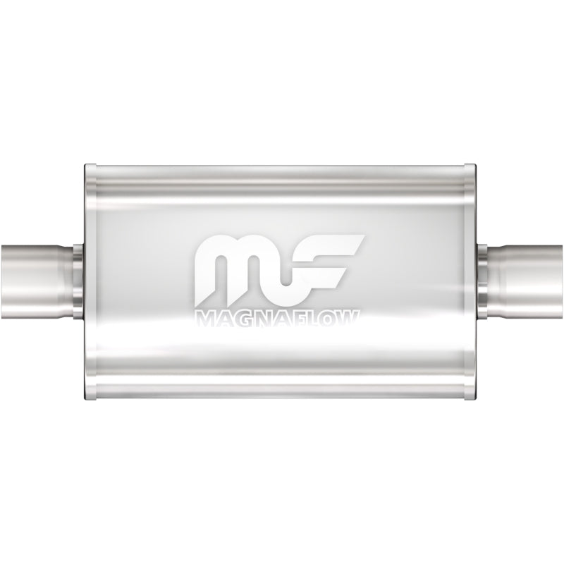 Universal Muffler Mag Stainless Steel 5x8 3.5 | Dirty Garage