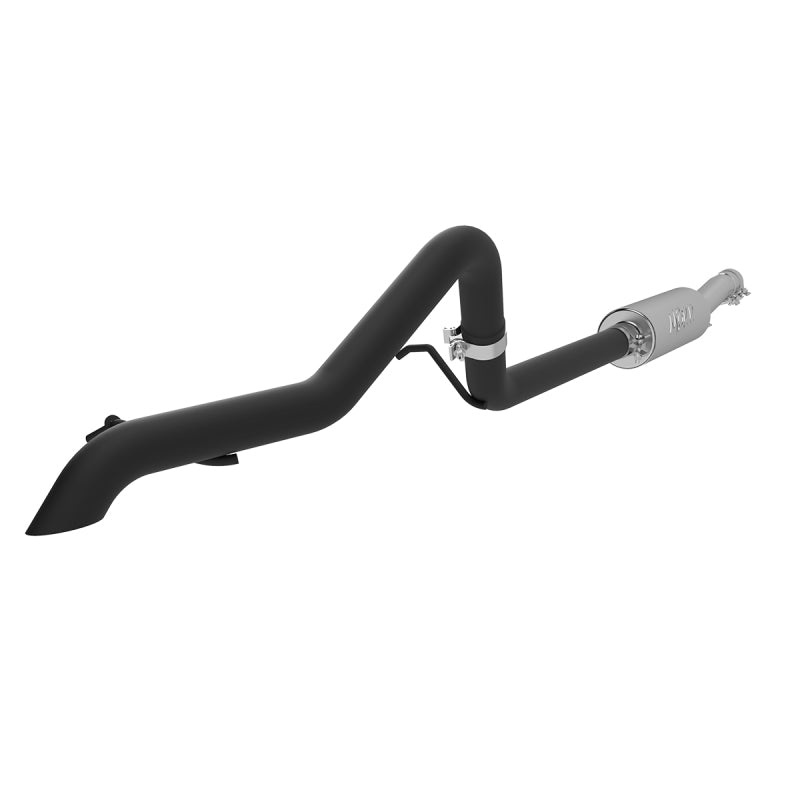 2007-2009 Wrangler 3.8L Off Road Tail Pipe Muffler before Axle - View 3 | Dirty Garage