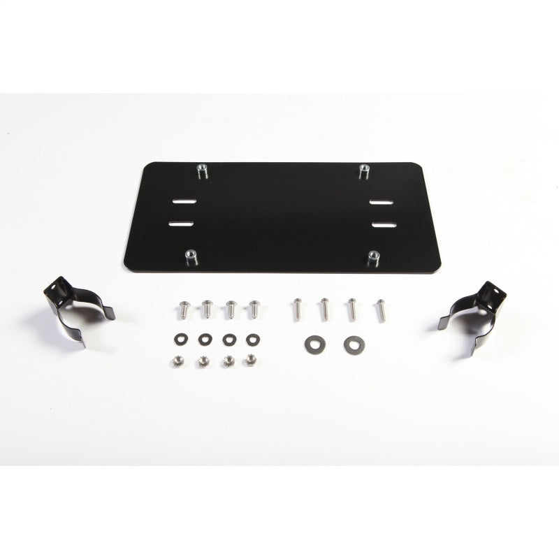 Rugged Ridge License Plate Mounting Bracket for Roller Fairlead - View 2 | Dirty Garage
