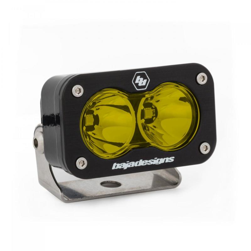 Universal S2 Pro Work Scene Pattern LED Light Amber - View 2 | Dirty Garage