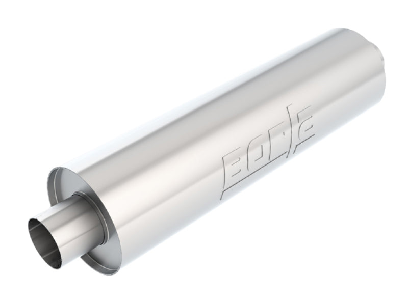 Borla 3in In/Out 6.75in Diameter x 24in Turbo XL Muffler - Developed for Truck Applications - View 2 | Dirty Garage