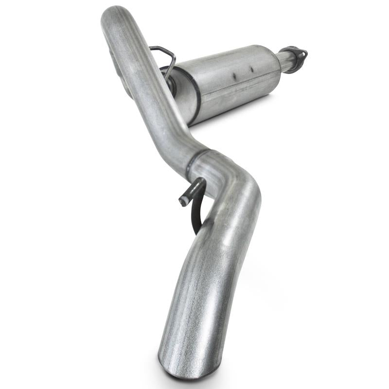 2004-2006 Wrangler Unlimited 4.0L I-6 Cat Back Single Aluminized Exhaust - View 2 | Dirty Garage