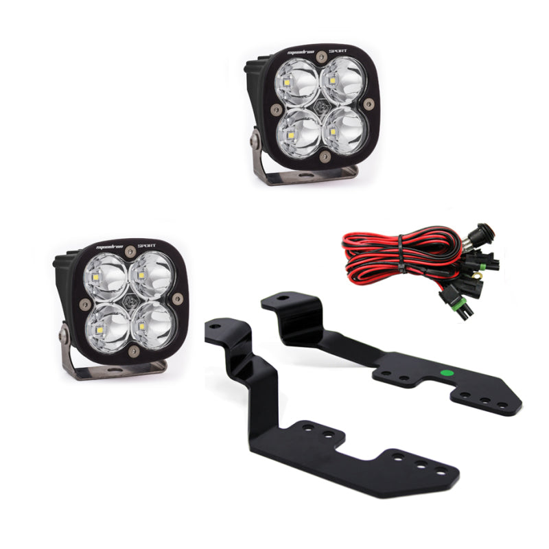 2014-2019 GM 1500 Squadron Sport A-Pillar Mount Light Kit | Dirty Garage