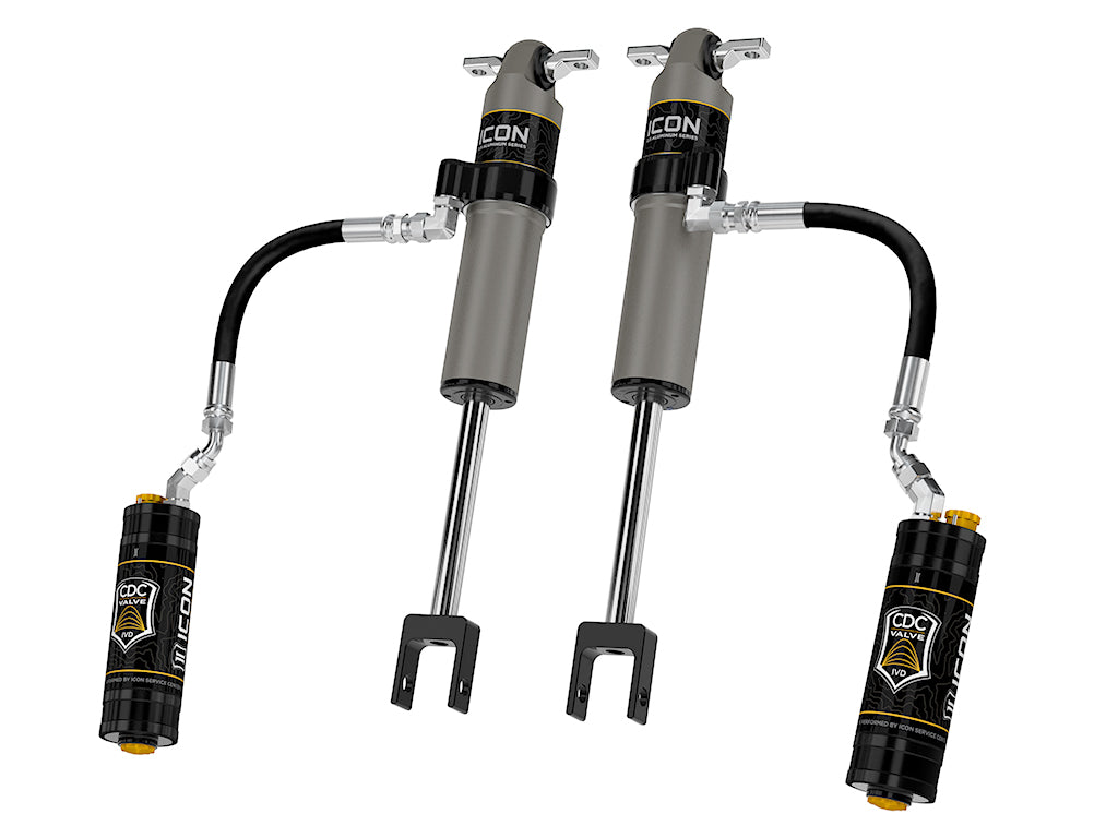 2011-2026 GM HD ICON 2.5 RR CDCV Front Shock Kit - View 8 | Dirty Garage