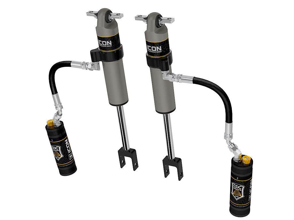 2011-2026 GM HD ICON 2.5 RR CDCV Front Shock Kit - View 3 | Dirty Garage
