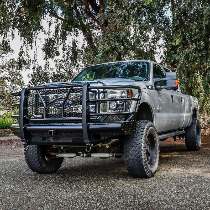 2011-2016 Super Duty HDX Bandit Black Front Bumper - View 3 | Dirty Garage