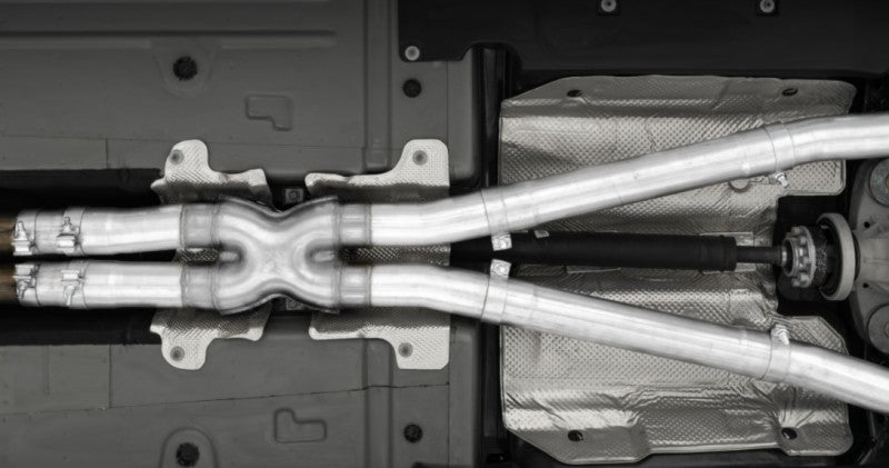 2015-2023 Challenger 5.7-6.4L Race Series Cat-Back Quad Tip T304 Exhaust - View 7 | Dirty Garage