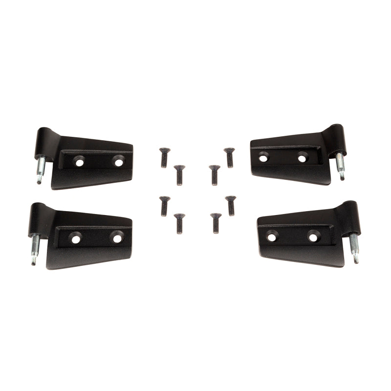 Rugged Ridge 07-18 Jeep Wrangler JK 2-Door Door Hinge Kit - View 2 | Dirty Garage