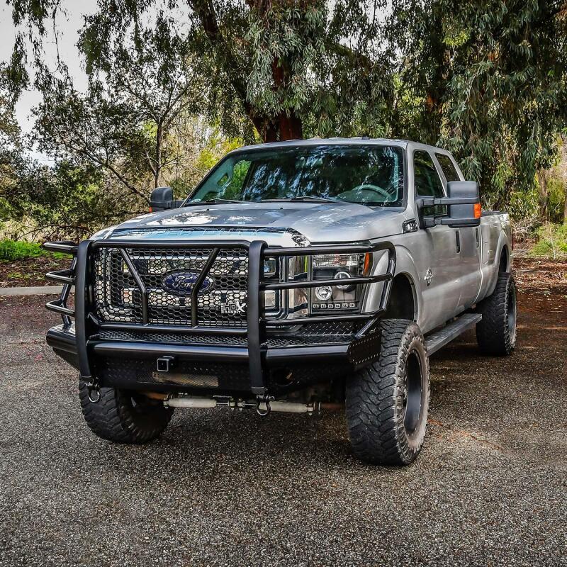 2011-2016 Super Duty HDX Bandit Black Front Bumper - View 4 | Dirty Garage