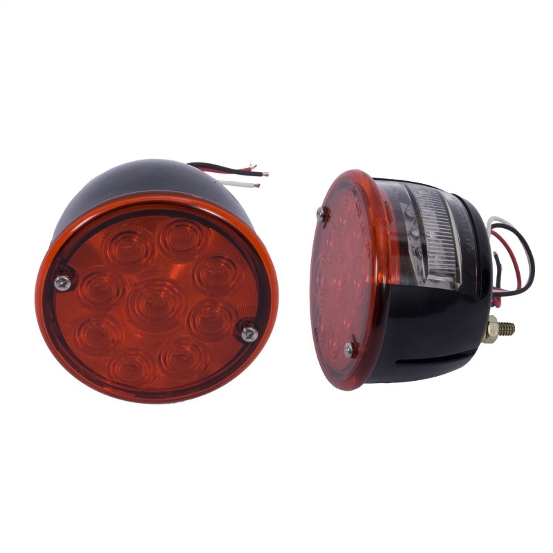 Rugged Ridge LED Tail Light Set 46-75 Willys & Jeep CJ | Dirty Garage