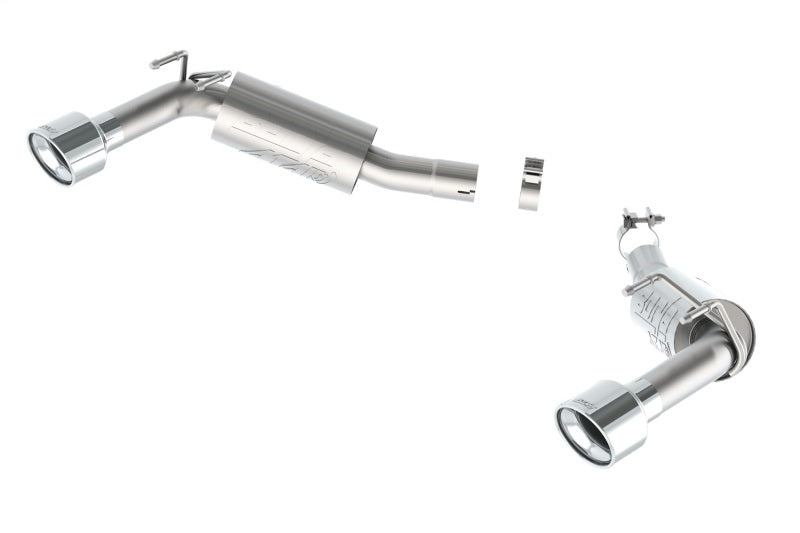 Borla 14-15 Camaro SS 6.2L V8 RWD Single Split Rr Exit ATAK Exhaust (rear section only) - View 4 | Dirty Garage