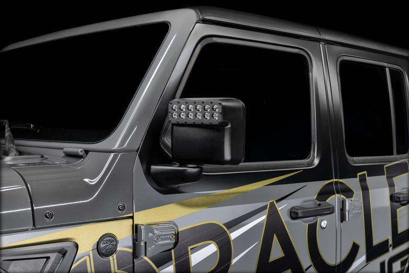 Wrangler JL Gladiator JT LED Off-Road Side Mirrors - View 5 | Dirty Garage