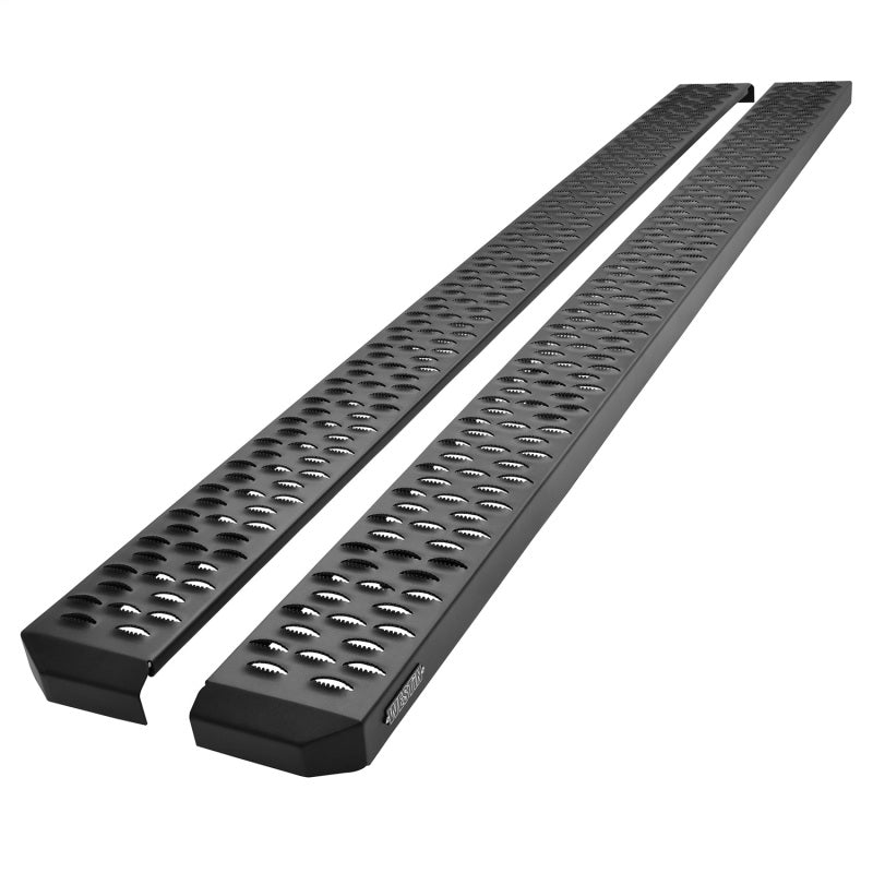 2006-2026 Ram 1500/HD Crew Cab Black 83" Grate Steps Running Boards | Dirty Garage