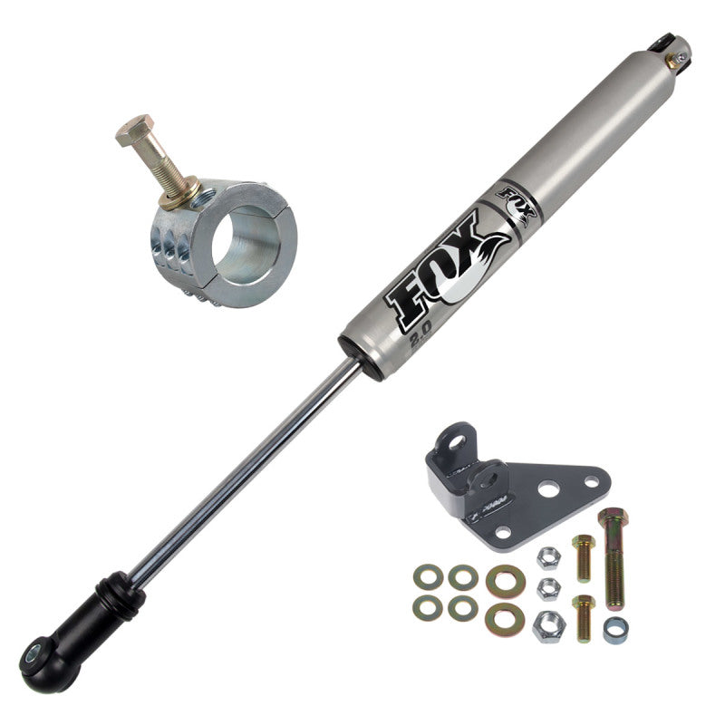 Synergy 07-18 Jeep Wrangler JK/JKU Fox Steering Stabilizer Relocation Bracket | Dirty Garage
