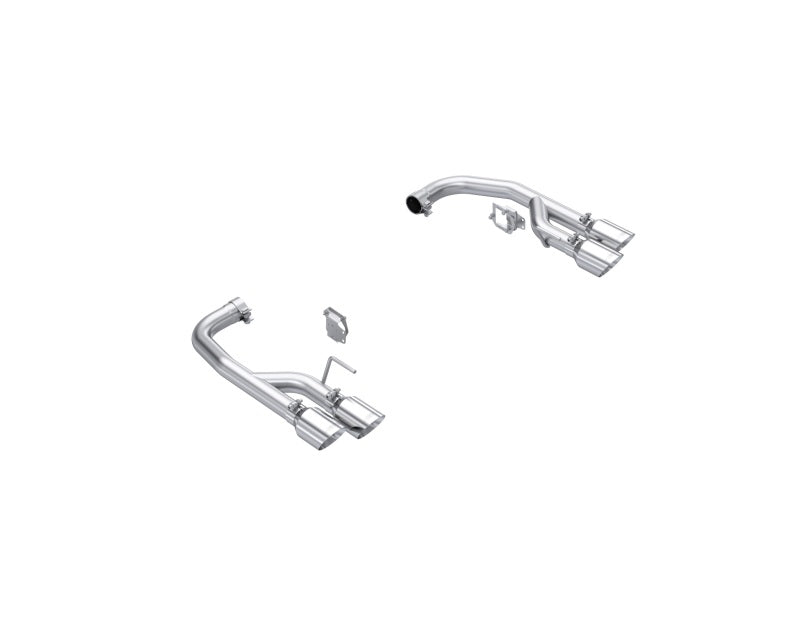 2024-2026 Mustang GT 5.0L 2.5" Axle Back Exhaust Dual Rear Quad Tips | Dirty Garage
