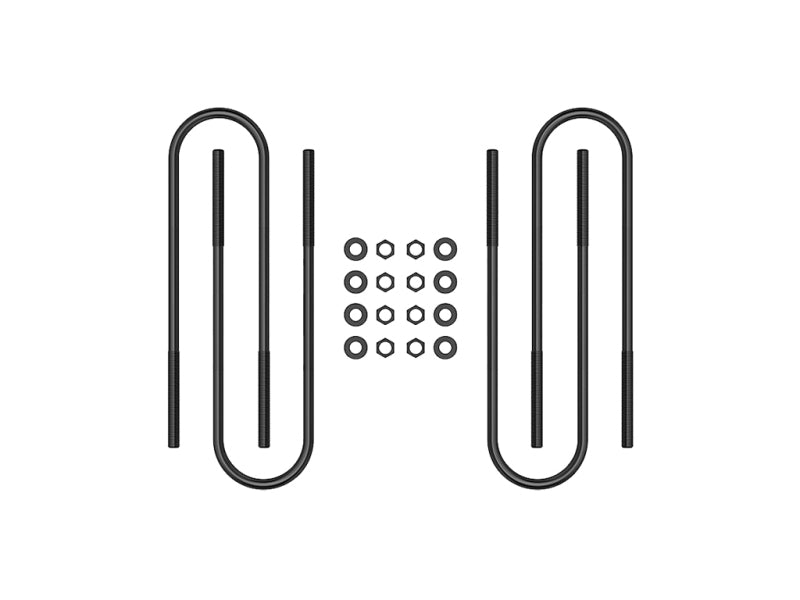 1999-2010 Super Duty Rear 17" U-Bolt Kit | Dirty Garage