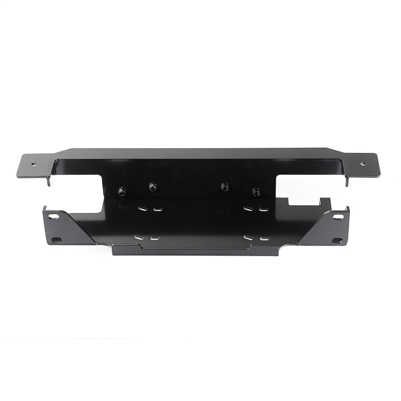 Rugged Ridge Winch Plate Stamped Bumper 13-18 Jeep Wrangler - View 4 | Dirty Garage