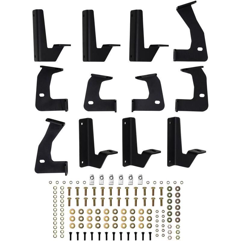 2020-2026 Gladiator HDX Textured Black Drop Nerf Step Bars - View 6 | Dirty Garage