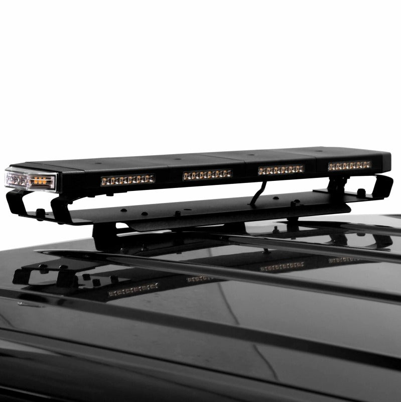 Universal 24" Hornet Series Amber Stealth LED Strobe Bar - View 3 | Dirty Garage
