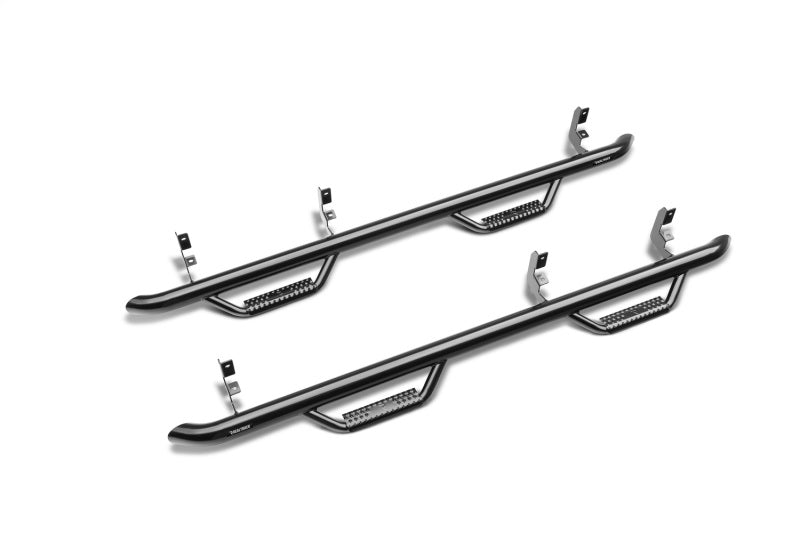 2019-2022 GM 1500 Crew Cab Gloss Black 3" Cab Length Nerf Steps | Dirty Garage