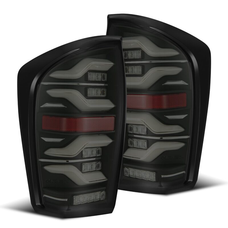 2016-2023 Tacoma Luxx-Series LED Tail Lights Black | Dirty Garage