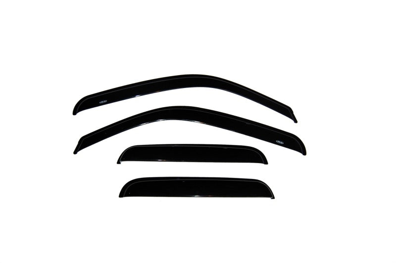 1999-2007 GM 1500 Ext Cab Smoke Ventvisor Outside Mount Window Deflectors 4-Piece | Dirty Garage