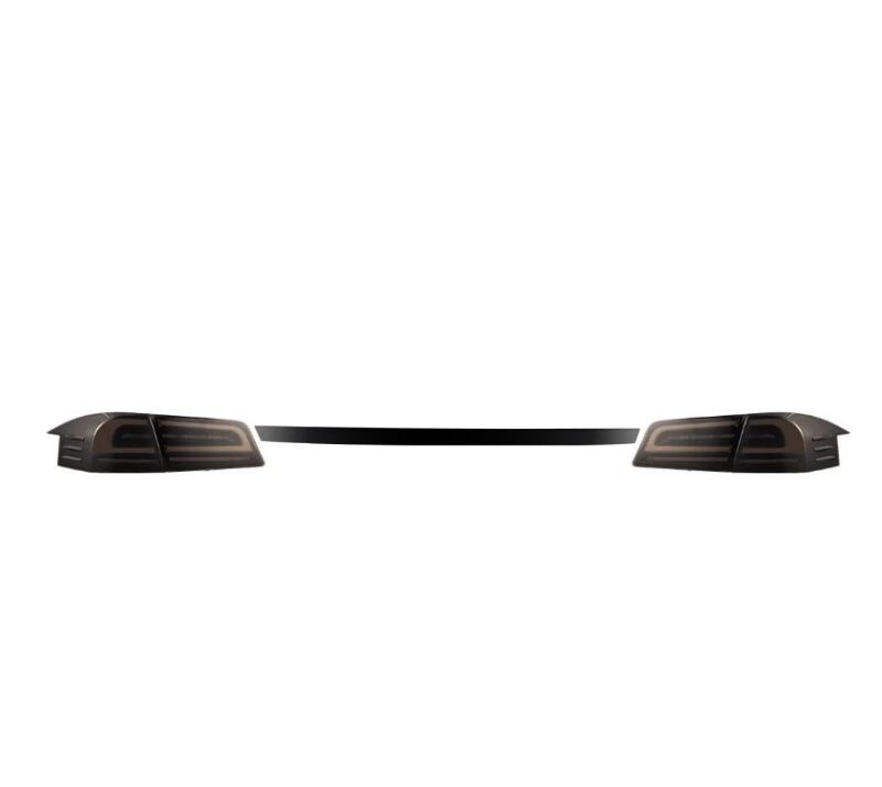 2012-2021 Model S Luxx-Series LED Tail Lights Black - View 4 | Dirty Garage