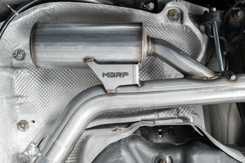 2015-2020 VW Golf GTI 2.0L Turbo 3" T304 Cat Back Exhaust Dual Split Rear Exit - View 4 | Dirty Garage