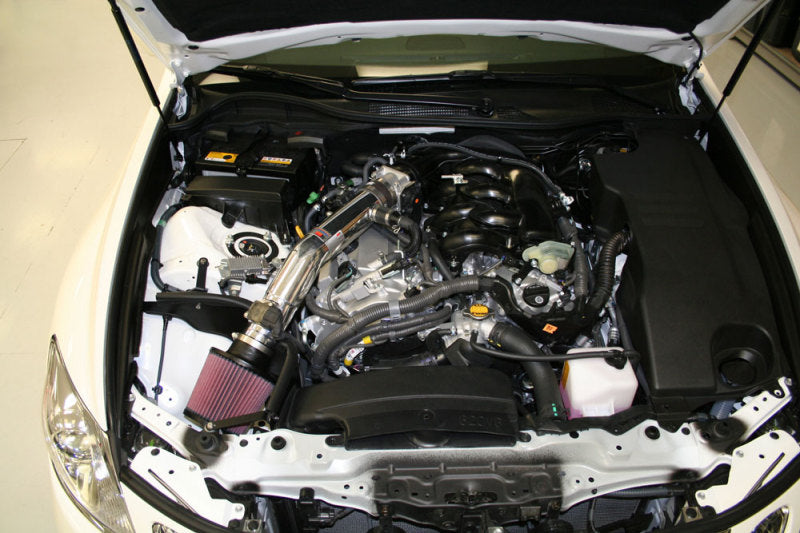 2007-2009 GS35 V6-3.5L Polished Typhoon Intake - View 4 | Dirty Garage